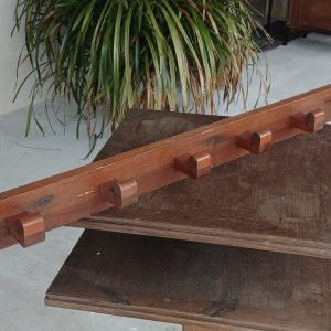 Porte manteaux vintage en pin n°11933